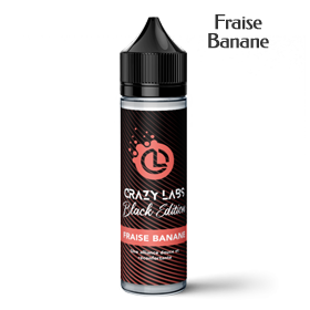Fraise - banane-50ml-crazy-labs-black-edition